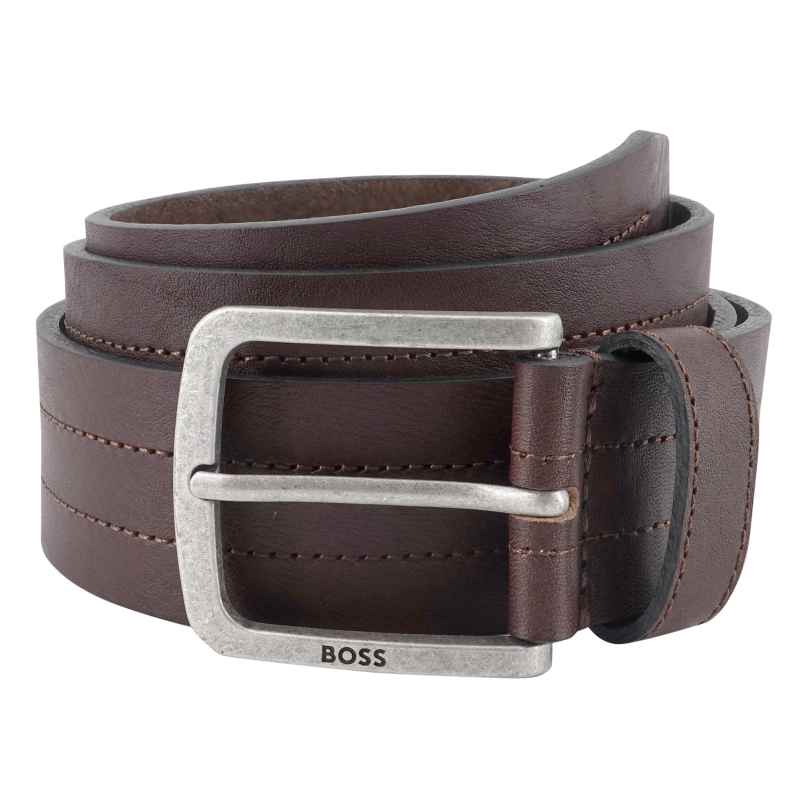 Boss 50471307-202 Men's Belt Jor Dark Brown