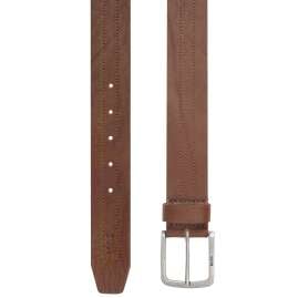 Boss 50471307-210 Men's Leather Belt Jor Medium Brown