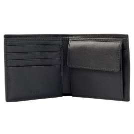 BOSS 50487340-001 Gift Set Wallet and Key Holder Black