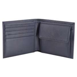 BOSS 50492334-418 Herren-Geldbeutel Leder Dunkelblau Big BL