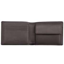 BOSS 50470436-201 Men's Wallet Arezzo Dark Brown Leather