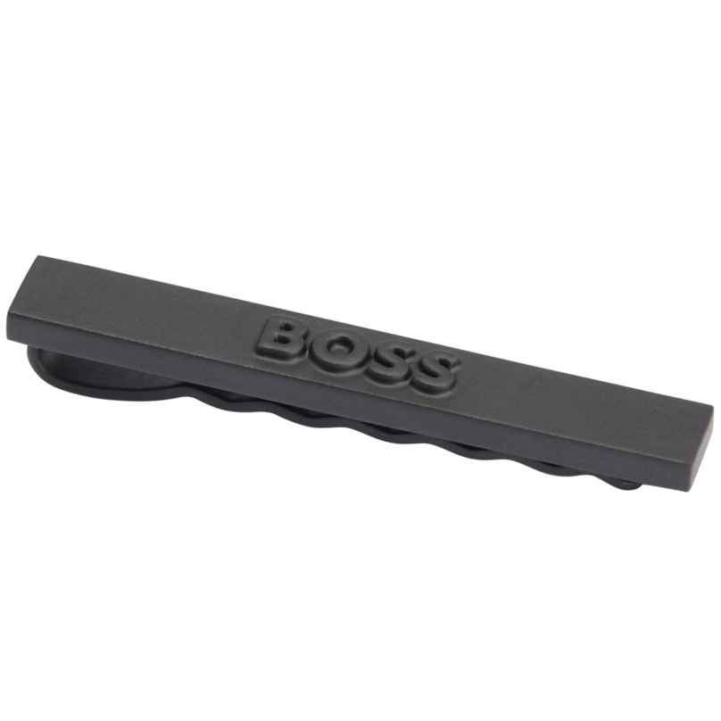 BOSS 50501887-001 Tie Clip Black B-Blackboss 4063538657715