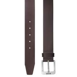 BOSS 50512795-202 Men's Belt Dark Brown Leather Jemio