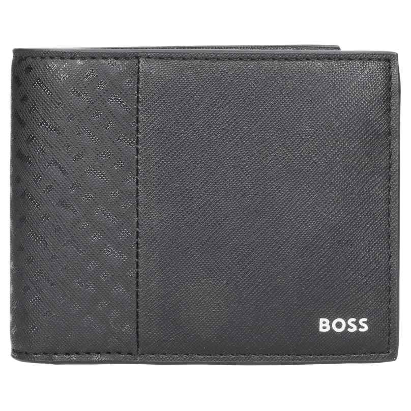 BOSS 50517059-001 Men's Leather Wallet Zair Black 4063541651403