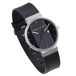 Jacob Jensen 645 Men's Watch Titanium Quartz Black