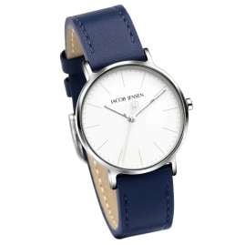 Jacob Jensen 173 Women's Watch Titanium Quartz Blue/White