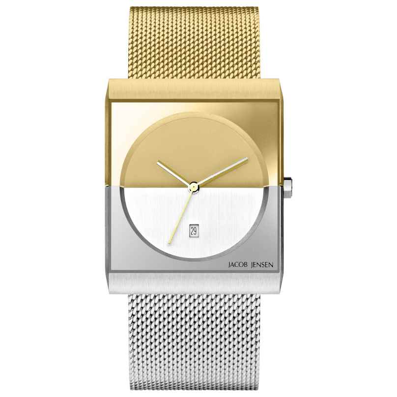 Jacob Jensen 516 Men's Wristwatch Quartz Bicolour 8718569105167
