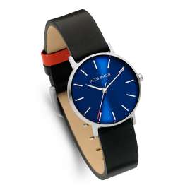Jacob Jensen 171 Women's Wristwatch Quartz Black/Blue