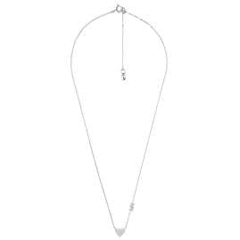 Michael Kors MKC1459AN040 Women's Necklace Heart Silver