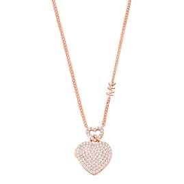 Michael Kors MKC1566AN791 Ladies' Necklace Locket Rose Gold Tone