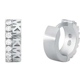 Michael Kors MKC1579AN040 Ladies' Hoop Earrings Silver
