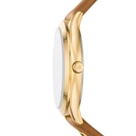 Michael Kors MK7465 Damen-Armbanduhr Slim Runway Goldfarben