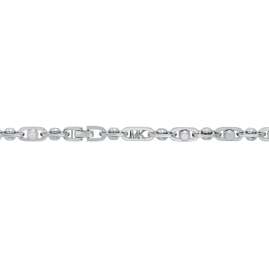 Michael Kors MKJ835600040 Women's Necklace Astor Link Silver Tone