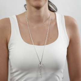 trendor 63096 Damen-Halskette Silberkette für Charms-Anhänger 925 Silber