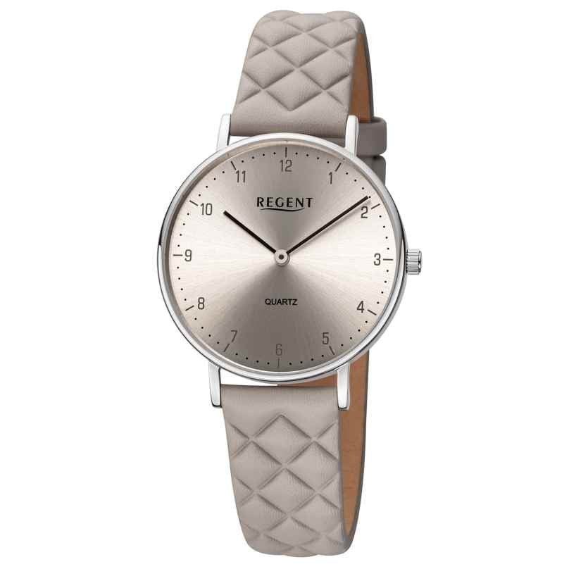 Regent BA-850 Women's Watch Quartz Grey/Silver Tone 4050597603807