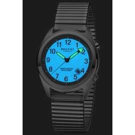 Regent 11310074 Unisex Wristwatch with Elastic Strap