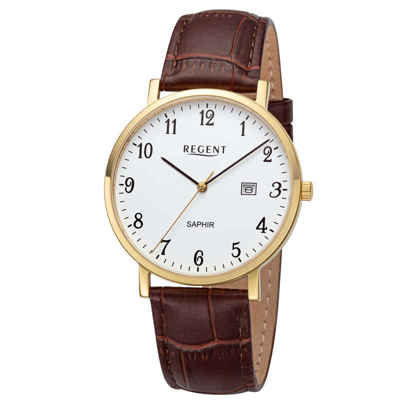 Regent 11100311 Men's Watch with Leather Strap 4050597603531