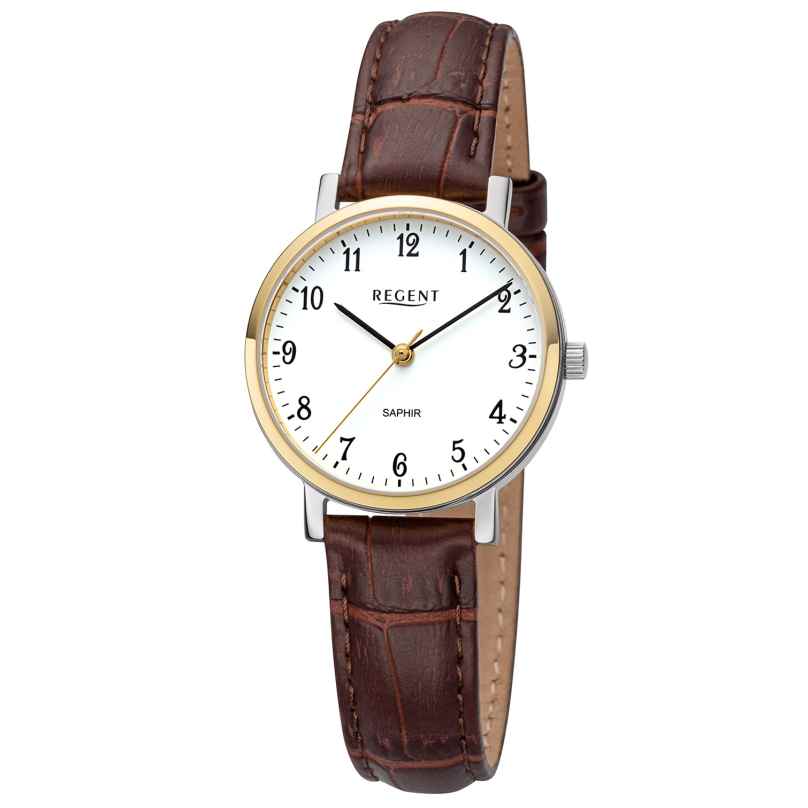 Regent 12120277 Women's Quartz Watch Two-Colour 4050597603494