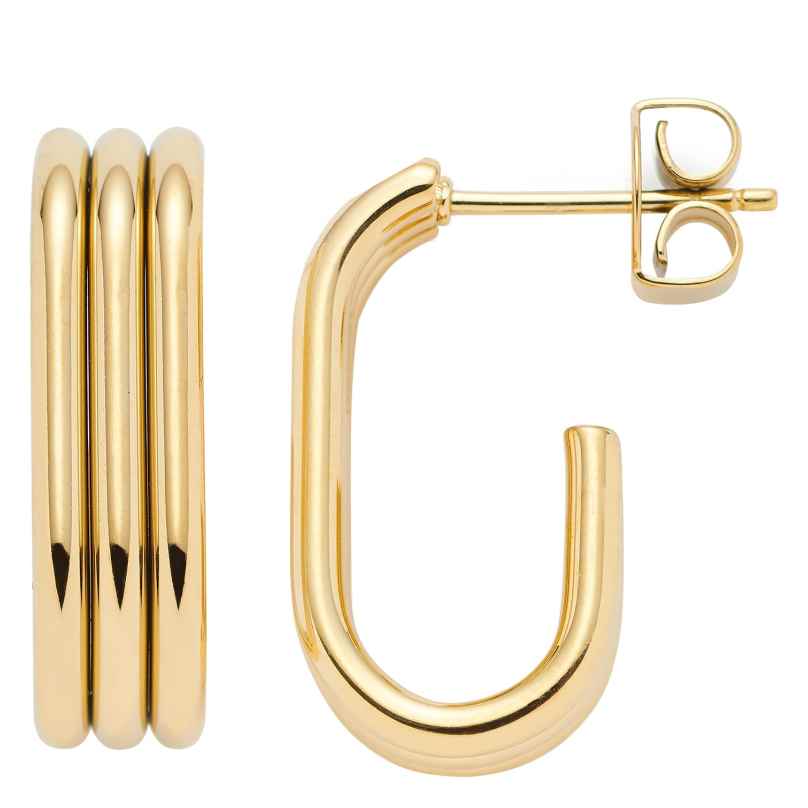 Leonardo 024891 Damen-Ohrringe Ohrstecker Elisabeth Goldfarben 4002541248916