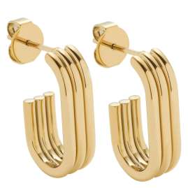 Leonardo 024891 Women's Stud Earrings Elisabeth Gold Tone