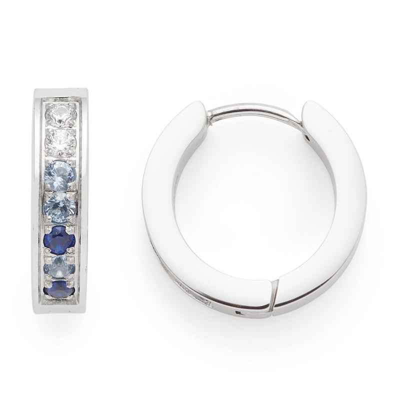 Leonardo 024913 Damen-Ohrringe Creolen Inka Blue 4002541249135