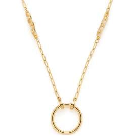Leonardo 024917 Damen-Kette Caronna Goldfarben 70 cm Clip & Mix