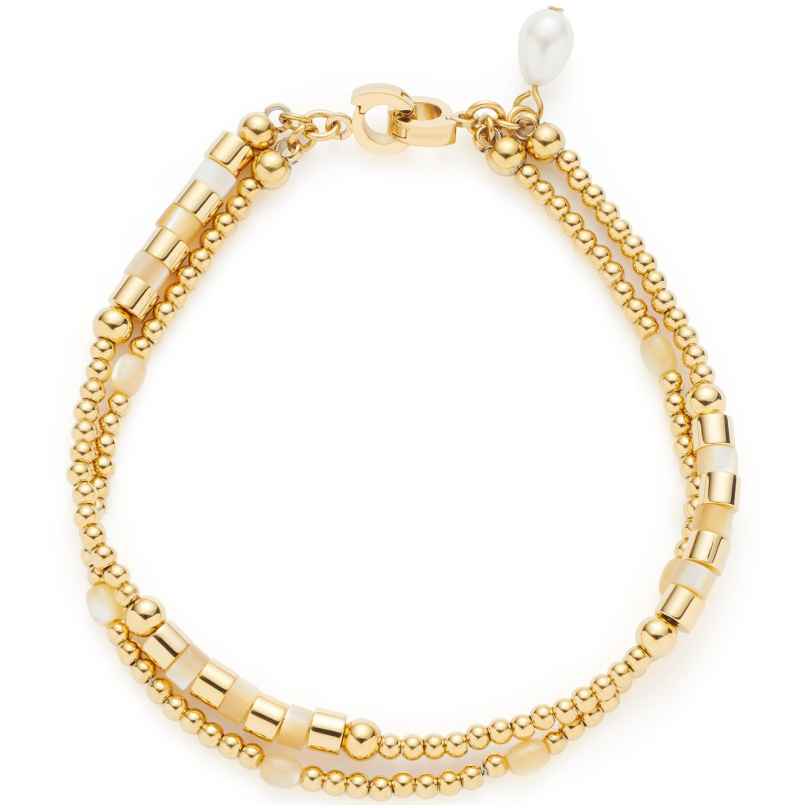 Leonardo 024918 Women's Bracelet Caronna Gold Tone Clip & Mix 4002541249180