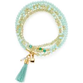 Leonardo 024896 Women's Necklace Donna Turquoise 80 cm