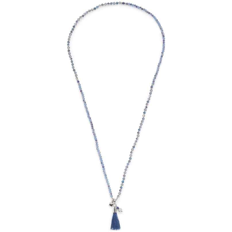 Leonardo 024900 Damen-Halskette Donna Blau 80 cm 4002541249005
