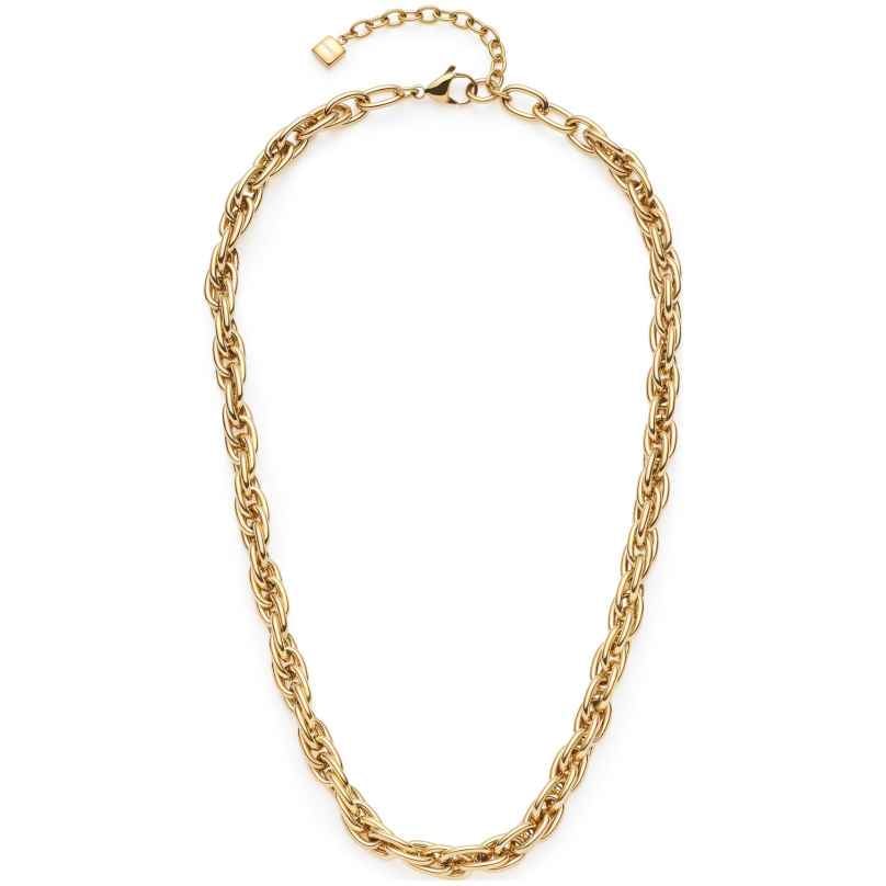 Leonardo 025378 Damen-Halskette Sina Goldfarben 45 cm 4002541253781