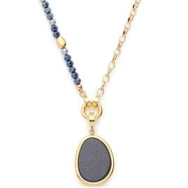 Leonardo 025598 Women's Necklace Set Charlene 50 cm Clip & Mix Gold Tone