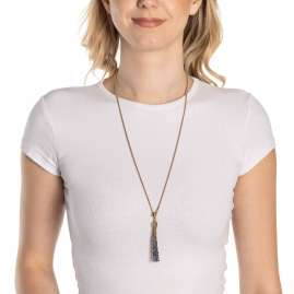 Leonardo 025647 Pendant Lou Clip & Mix Silver Tone