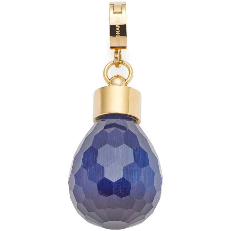 Leonardo 025648 Anhänger Bilou Clip & Mix Edelstahl Goldfarben Blau 4002541256485