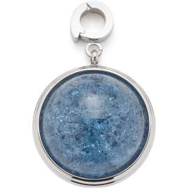 Leonardo 025649 Pendant Stainless Steel Snowball Blue Clip & Mix