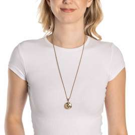 Leonardo 025652 Women's Pendant Cocobello Clip & Mix Gold Tone