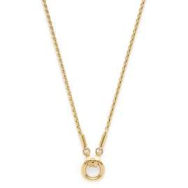 Leonardo 026326 Damenkette Sonja 80 cm Clip & Mix Goldfarben