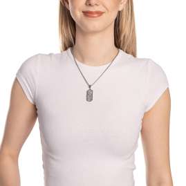 Leonardo 026337 Anhänger Edith Silberfarben Clip & Mix