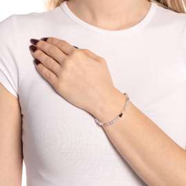 Leonardo 026204 Damen-Armband Franzi rosa / gold