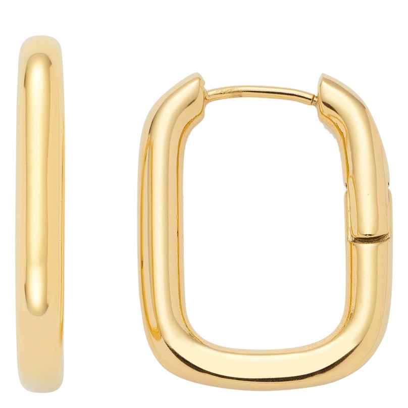 Leonardo 025454 Damen-Ohrringe Creolen Bernice Goldfarben 4002541254542