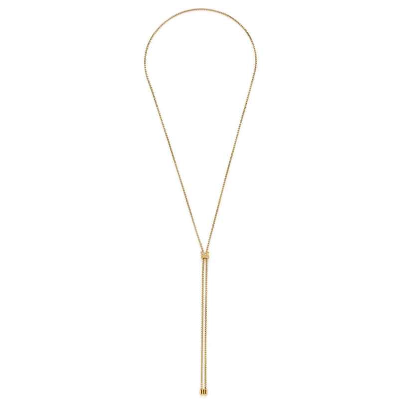 Leonardo 026913 Damenhalskette Daria 90 cm Goldfarben 4002541269133