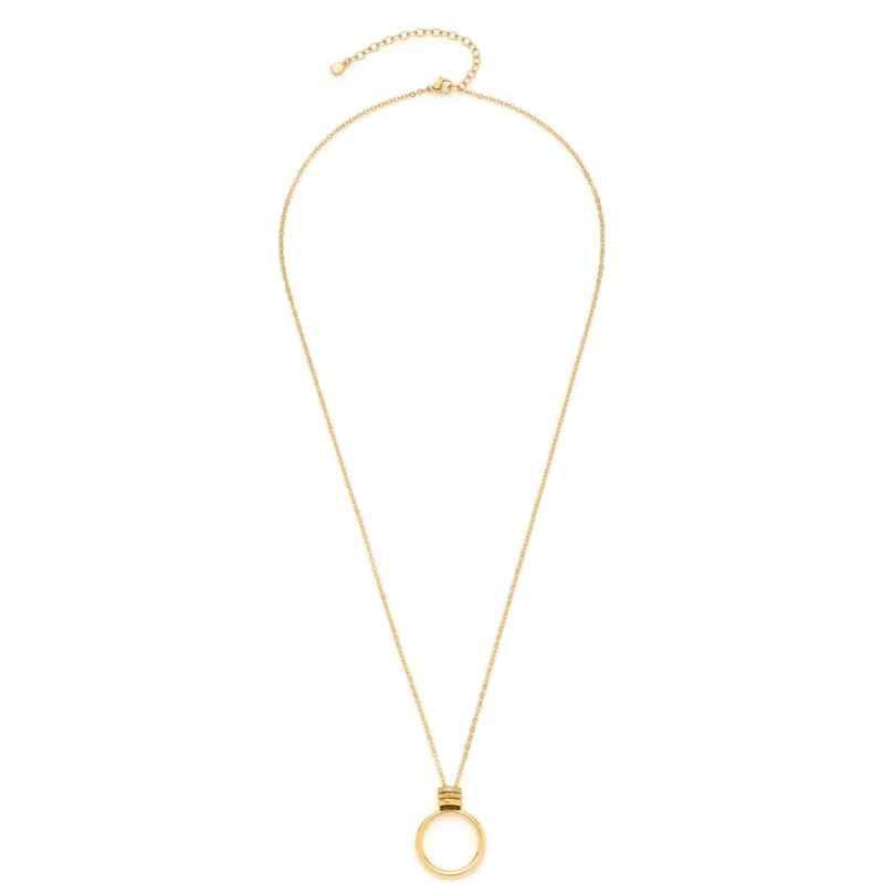 Leonardo 027108 Collier für Damen Vera 60 cm Clip & Mix Goldfarben 4002541271082