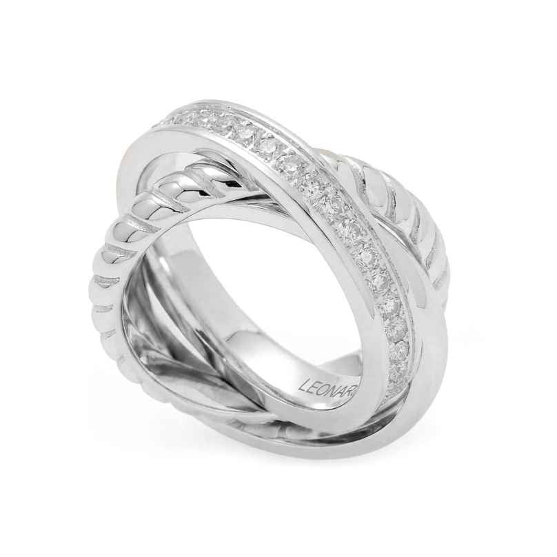 Leonardo 0271 Damen-Ring Vera mit Zirkonia