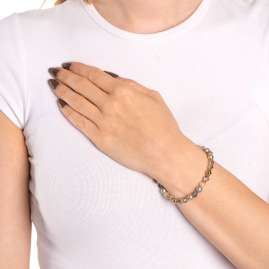 Leonardo 027138 Damen-Armband Hilde Clip & Mix