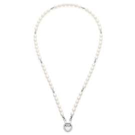 Leonardo 022234 Damen Perlen-Halskette 45 Silva Clip&Mix