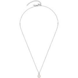 Leonardo 023346 Women's Necklace Glitz/White Isa Stainless Steel
