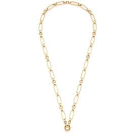 Leonardo 024266 Women's Necklace 65 Mathilde Clip&Mix Gold Tone Stainless Steel