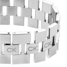 CALVIN KLEIN 35000243 Damen-Armband Geometric Edelstahl