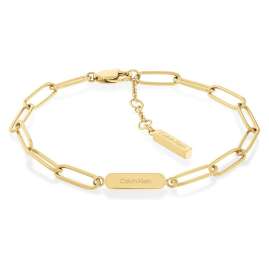 CALVIN KLEIN 35000435 Women's Bracelet Set Gold Plated Stainless Steel