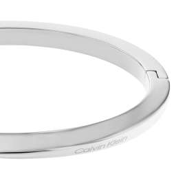 CALVIN KLEIN 35000312 Women's Bangle Bracelet Stainless Steel Twisted Ring