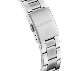 Calypso K5864/6 Herren-Quarzuhr Stahl/Schwarz